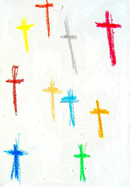 057_kenta_matsui_art_stand_by_me_victims_2011_crayon_on_canvas_21x15
